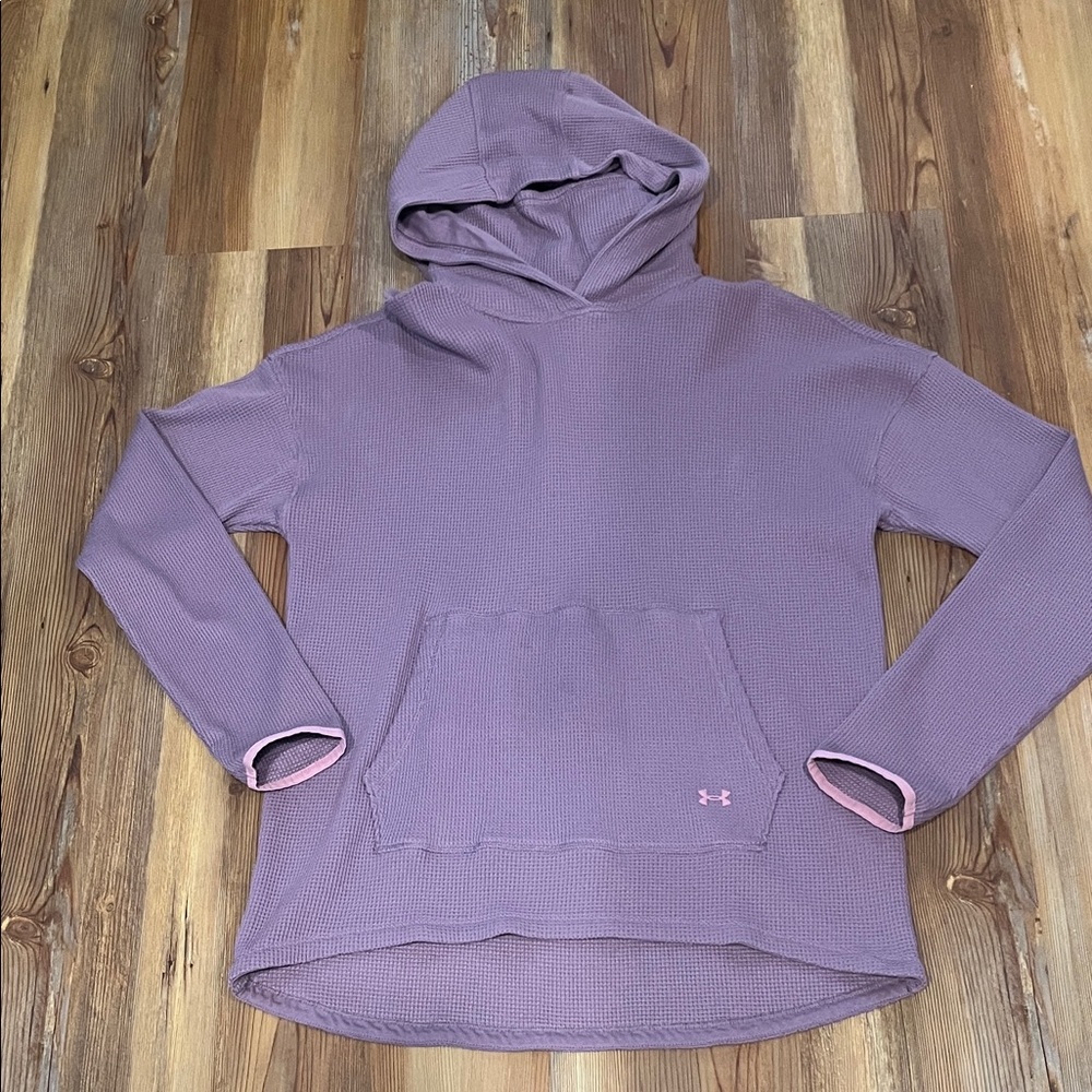 Under Armour Women's Lavender waffle-knit Hoodie